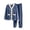 New-Blue, variant on PNTUTB Women's Fleece Soft Warm Pajama Set Contrast V-neck Button Long Sleeve Pockets Top and Pant Fall Winter Loungewear Set