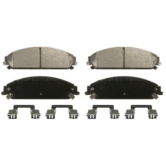 Wagner SevereDuty SX1058 Semi-Metallic Disc Brake Pad Set Fits select: 2005-2006 CHRYSLER 300C, 2006-2013 DODGE CHARGER
