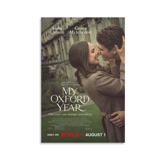 My Oxford Year - Vintage Blockbuster Movie Poster New Movie Poster Canvas Wall Art