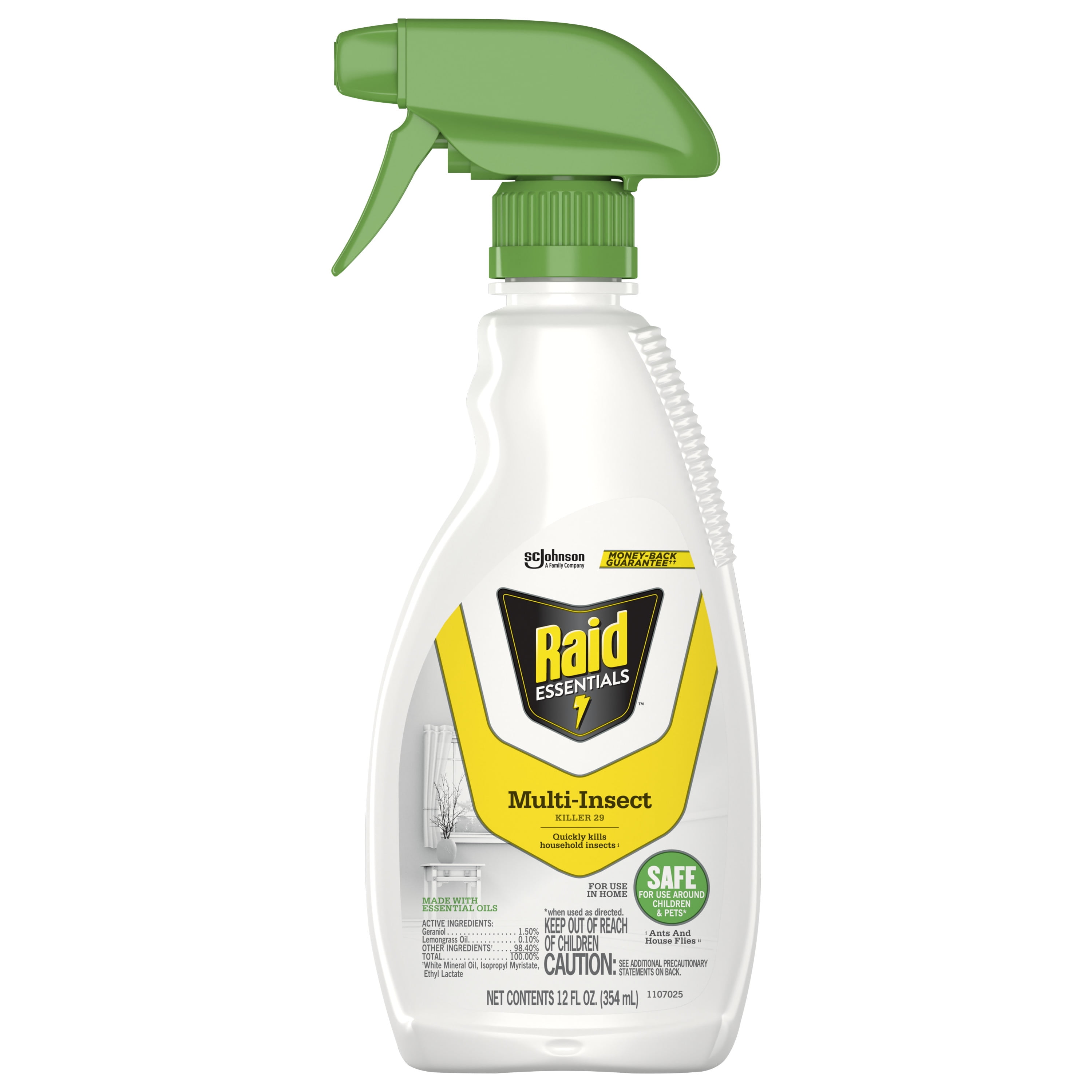 Raid® Essentials Multi-Insect Killer 29, Essential Oil Insecticide