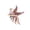 Pink, variant on Stunning Pink Beaded Flying Bird Crystal Phoenix Rhinestone Brooch Costume Pin