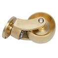 thumbnail image 6 of 4 Pack Heavy Duty Swivel Caster Wheels Brass Base 360-Degree Rotation Caster Antique Brass Ball Swivel Wheels Caster for Furnitures Swivel Plate Brass Wheels, 6 of 12