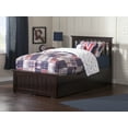 thumbnail image 3 of Mission Twin Extra Long Bed with Matching Footboard and Twin Extra Long Trundle in Espresso, 3 of 7