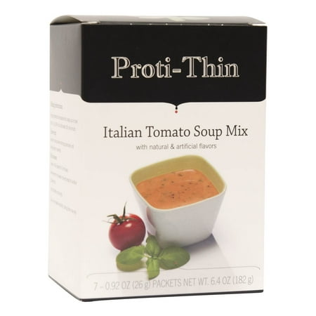 Proti-Thin - High Protein Diet Soup - Low Calorie - Low Carb - Sugar Free - Italian Tomato -