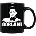 thumbnail image 1 of Inglorious Basterds Aldo Raine Gorlami Black Coffee Mug, Gift Coffee Mug, 1 of 4