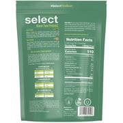 Select Vegan Protein Powder – Plant-Based Pea & Brown Rice Blend, Soy-Free, Gluten-Free