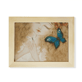 thumbnail image 1 of Mariposa de vestir chica bonita Unbranded Pintura China marco de foto 6x8 pulgadas, 1 of 4