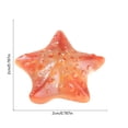 thumbnail image 3 of Cififendec 10Pcs Luminous Starfish Mini Ornament, 1", Glow In Dark Resin Aquarium Landscape Decoration for Fish Tank Bottom Layout, Underwater Scene Decor, 3 of 5