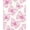 Pink, Pattern 18, variant on ODIKA 4'x6' Machine Washable Non-Slip Area Rug, Delicate Insect Motif with Subtle Accents High Traffic Rug, Pink, 200731