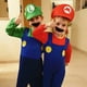 thumbnail image 4 of Disfraz de Mario Deluxe para niños y niñas, mono de fiesta de personajes de juego de animación de Halloween, sombrero y guantes, 4 of 4