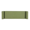 thumbnail image 5 of HomePop Modern Storage Bench, 60"W x 18"D x 21"H, Olive Green, 5 of 12