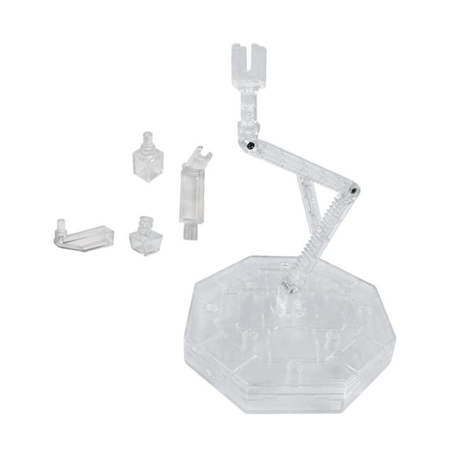 lionlar Base d'Action de Passe-Temps Portable Réglage Multi-Angle Présentoir de Figurines d'Anime Transparent