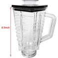 thumbnail image 4 of Replacement Parts 5-Cup Plastic Jar Assembly With Blade, Gasket, Bottom Cap, Lid. Compatible with Oster Blenders, 4 of 8