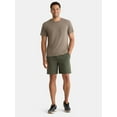 thumbnail image 2 of Athletic Works Men's and Big Men's Fusion Double Knit Shorts 8" Inseam, Sizes S-5XL, 2 of 5