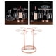 thumbnail image 5 of Organizador de vasos colgante para encimera con 6 ganchos, creativo e independiente rosa áurea, 5 of 9