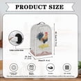 thumbnail image 6 of HELLHERO Blender Dust Cover for Kitchen Home & Home Kitchen 1Pcs Rooster and Sunflower Pattern, 6 of 6