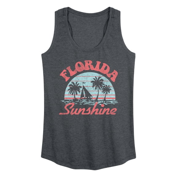 Instant Message - Florida Sunshine Graphic Racerback Tank