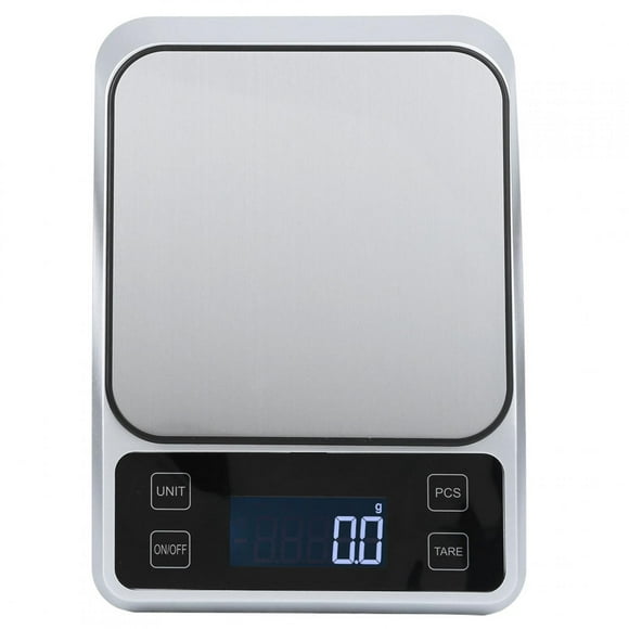 Balance Cuisine Precision 0.1g Balance numérique de cuisine, balance de poids électronique multifonction en acier inoxydable de haute précision MAGT 5kg/0.1g pour la cuisson au four