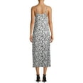 thumbnail image 5 of Heartbreak Juniors' Leopard Print Midi Slip Dress, 5 of 6