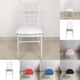 thumbnail image 4 of 2/4 Piezas Funda de Silla Redonda Protección de Muebles 2 piezas blanco Sunnimix Comedor Silla Slipcover, 4 of 6