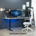 thumbnail image 5 of VIVO Dual Steel Clamp-on 60" x 24" Desktop Pegboard, Magnetic Privacy Panel, 5 of 9
