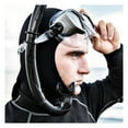 thumbnail image 4 of TILOS Adult Unisex 1mm Thermoflare Diving Hood, Color: Black, Size: L, 4 of 5