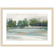 Amanti Art Lakeview Haven Wood Framed Wall Art Print