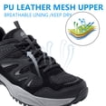 thumbnail image 6 of CAMEL Men's Hiking Shoes Anti-Slip Hiker Climbing Sneakers Outdoor Athletic Walking Trekking Climbing Running Shoes Black Size 12.5, 6 of 9