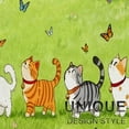 thumbnail image 2 of YIMEIS Spring Kitten and Butterfly Kitchen Decor Christmas Fall Kitchen Rugs, Xmas Decorative Farmhouse Floor Mats for Home Kitchen Dining Room Decorations - 16''*24'', 2 of 10