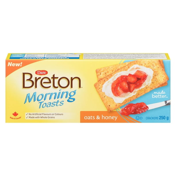 Breton Toasts du Matin Avoine et Miel