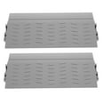 thumbnail image 1 of 2pcs Plastic Threshold Strip For Robot Vacuum Ramp Door Sweeping Mat Scooter Bike Slope Ramp For Home Garage Travel Trailer Doorways, 1 of 8