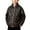 Coffee, variant on Boy's Solid Color Leather Jacket Windproof Leathers Coat Lapel Motorcycle Biker Jackets Black 10-11Years
