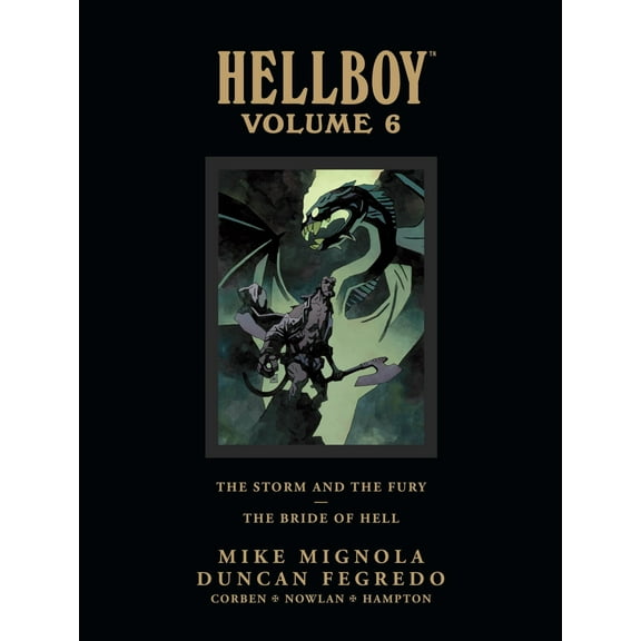 Hellboy Library Edition, Volume 6: The Storm and The Fury and The Bride of Hell Hellboy, 6