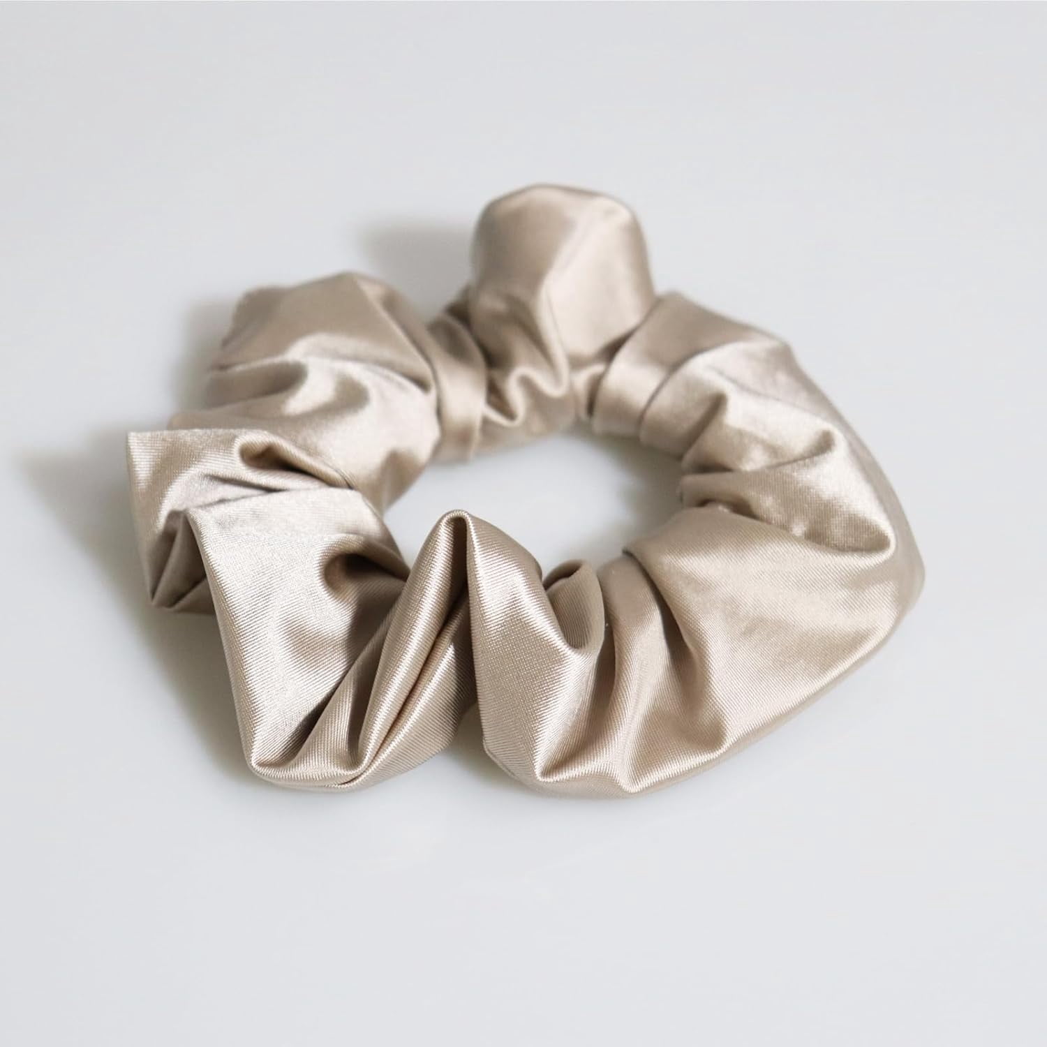 -Satin Scrunchies, Ultra Softer Than Silk Scrunchies Hair Ties, for Frizz & Breakage Prevention, Ideal Gifts for Women Basic