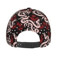 thumbnail image 6 of Balery Baseball Cap Adjustable Size for Running Workouts and Outdoor Activities All Seasons Dad Hat(Snake And Rose), 6 of 9