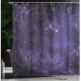 thumbnail image 4 of Ambesonne Galaxy Shower Curtain, Starway View, 69"Wx70"L, Black Navy Blue, 4 of 5