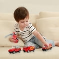 thumbnail image 3 of Juguete De Camión De Bomberos, Juguete De Coche De Rescate Contra Incendios, Modelo De Mini Vehículo De aleación Y Plástico A Escala, Regalo Impresionante Para Niños, 3 of 8