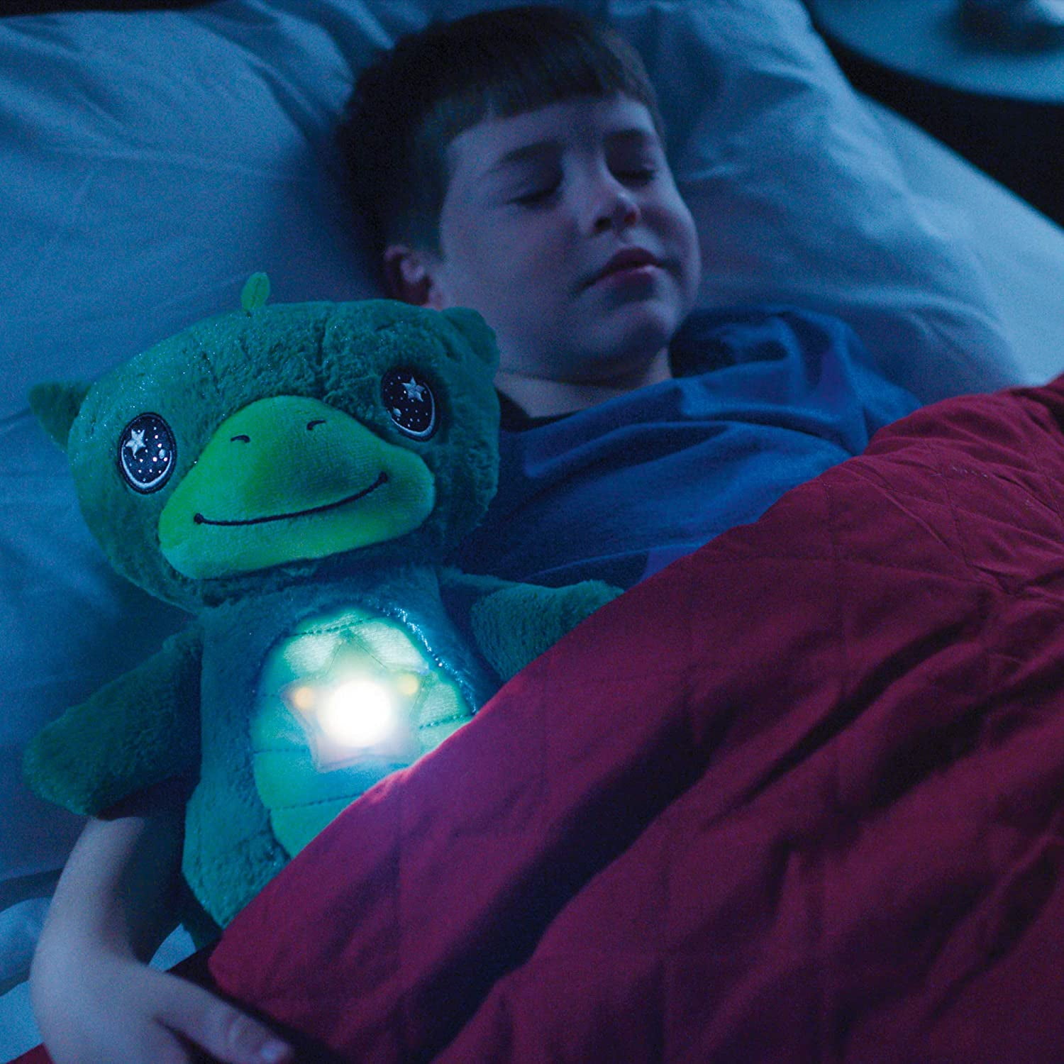 Star Belly Dream Lites Stuffed Night Light Animal Dreamy Green Dino 