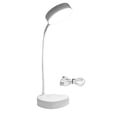 thumbnail image 4 of Matsuzay Lámpara de LED 2.5W 3000-6000K Luz de lectura flexible giratoria de 360° Lámpara de escritorio de noche flexible giratoria de 360° Electrodomésticos, 4 of 6