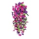 thumbnail image 2 of Cesta colgante con enredadera de rosas artificiales | Decoración floral para pared de 75 cm para sala o jardín | Flores y hojas plásticas artificiales decorativas | Fácil instalación | Decoración, 2 of 9
