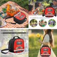 thumbnail image 6 of Yuyamidu Red Fire Truck Backpack Lunchbox Set of 4 Primary School Book Bag Boys Bookbag with Lunch Bag Pencil Box Water Bottle Bag for Kids Ages 4-8, 17 Inch Schoolbag 2nd Grade, 6 of 8