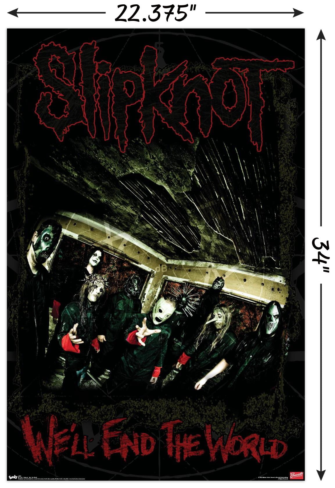 Slipknot - End The World Wall Poster, 22.375" x 34"