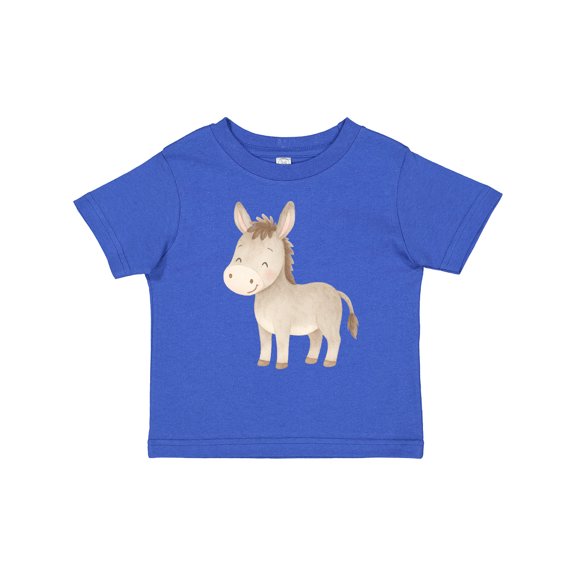 Inktastic Cute Little Donkey Boys or Girls Toddler T-Shirt