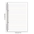 thumbnail image 3 of A5 Transparent -Bound Notebook with Detachable Pages, Soft Cover, Thick Paper, for High School Students, Study Notes, Sketching, To-Do Lists, 3 of 6