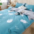 thumbnail image 1 of 3Pcs/set Child Duvet Cover Set Single Bed Bedding Set Cartoon Kawaii Quilt Cover Pillow Cover housse de couette Fivean unisex, 1 of 2
