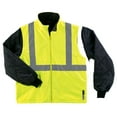 thumbnail image 3 of Ergodyne GloWearÂ® 8385 Type R Class 3 4-in-1 Jacket, Lime, 3XL, 3 of 7