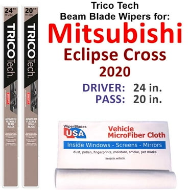 2020 Mitsubishi Eclipse Cross Beam Blade Wipers (Set of 2)