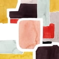 thumbnail image 2 of Popp, Grace 12x12 Gold Ornate Wood Framed with Double Matting Museum Art Print Titled - Color Blocking II, 2 of 4
