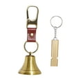 thumbnail image 3 of Accesorios de campana y silbato de oso ruidoso para mascotas, campana para acampar, escalar animales bronce antiguo brillante, 3 of 9