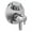Silver, variant on Delta Trinsic Contemporary Two Handle Monitor® 17 Series Valve Trim with 3-Setting Integrated Diverter in Stainless T27859-SS